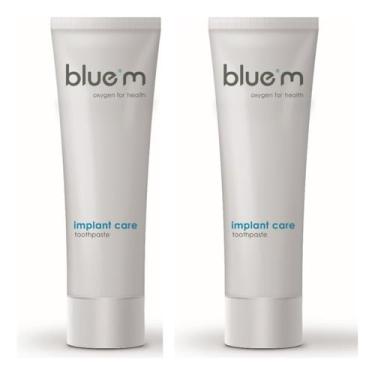 Imagem de Kit C/02 Creme Dental Blue M Com Oxigênio Ativo 75ml