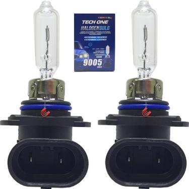 Imagem de Kit Lampada Automotivo Halogena 12v 4300k Encaixe  9005 Hb3 - TECH ONE
