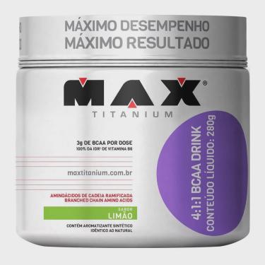 Imagem de Max Titanium bcaa Drink 4.1.1 280g Limão