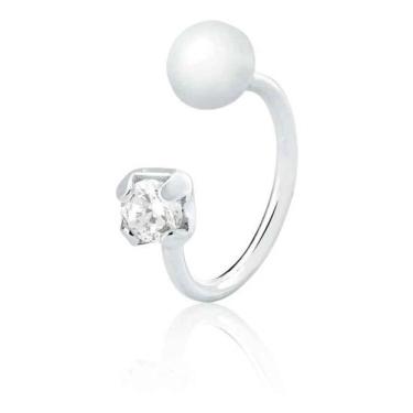 Imagem de Piercing Ferradura Orelha Argola Cartilagem Fake Pressão