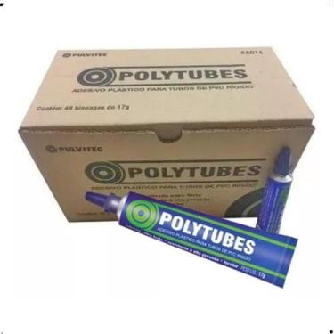 Imagem de Kit Cola Adesivo Para Cano Tubo Pvc 17g C48 - Tadeu