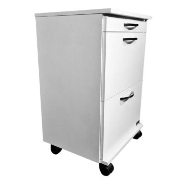 Imagem de Mesa Clínica Mdf: 2 Gavetas Grandes, Corrediças Suaves