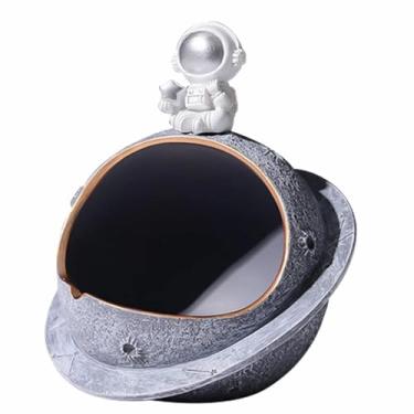 Imagem de Cinzeiro criatividade mesa moda divertida homens mulheres para fumar material de resina cinzeiro de mesa escritório de uso doméstico ornamentos (tamanho: Gray)