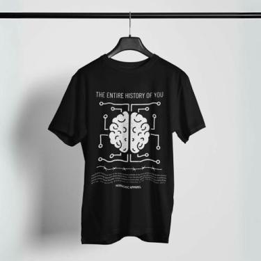 Imagem de Camiseta Geek The Entire History of You - Black Mirror - nerd chic, Pr