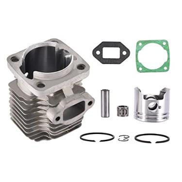 Imagem de GOOFIT Conjunto de cilindro grande de 44 mm com anel de pistão de substituição para scooter de 2 tempos 43cc 47cc 49cc mini bicicleta de bolso