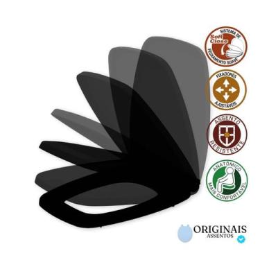 Imagem de Tampa de vaso Fiori em PP modelo Prímula fechamento suave - Tupan, Pre