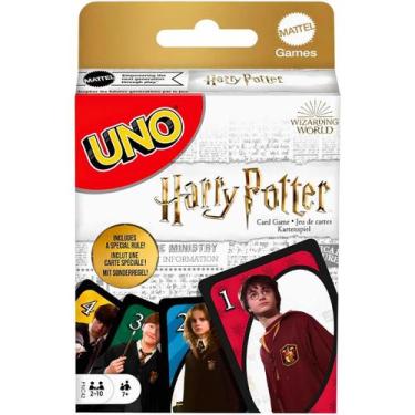 Imagem de Jogo de Tabuleiro de Cartas Uno Harry Potter FNC42 Mattel