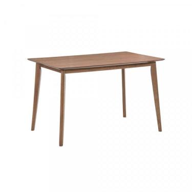 Imagem de Mesa de Jantar Retangular Tampo Mdf Finlândia Rivatti Nogueira