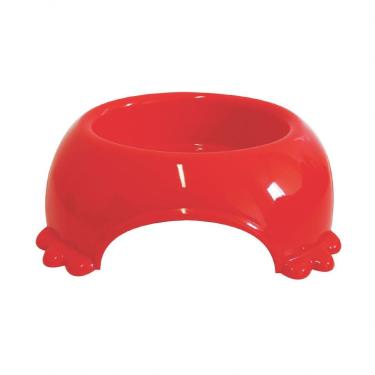Imagem de Comedouro Plastico Patinha 290ml Vermelho