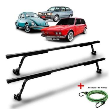 Imagem de Rack Teto Universal Ford Scala Com Calha 1 Elastico Corda - Vhip
