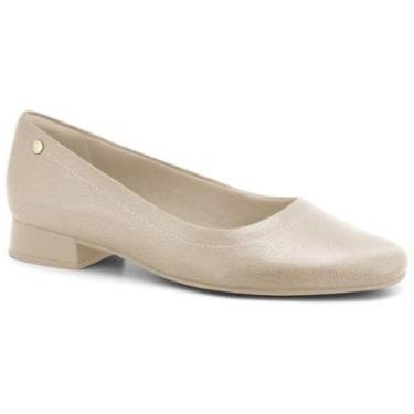 Imagem de Sapato Feminino Couro Almond Comfortflex 2482301-6-Feminino