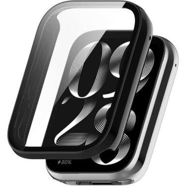 Imagem de Case Bumper de proteção compatível com MI BAND 9 PRO - NSmart, Preto