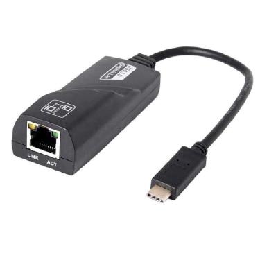 Imagem de Conversor Adaptador Type-c X Lan Usb 3.0 10/100/1000mbps