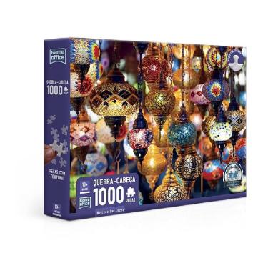 Imagem de Quebra-cabeça 1000 Peças Mercado das Luzes - Toyster