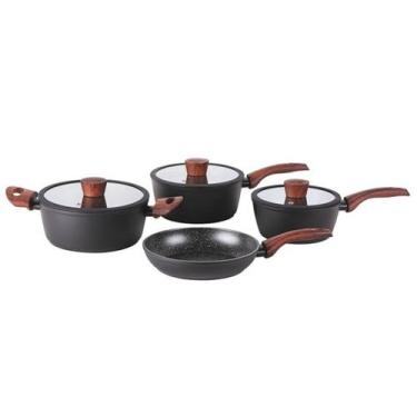 Imagem de Conjunto de Panelas 4 Pecas Ceramic Life Sirius - Brinox 4814-102