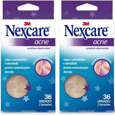 Imagem de Kit com 2 Adesivo Seca ACNE e Espinha Nexcare