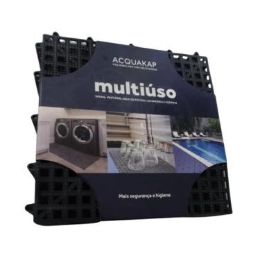 Imagem de Piso Acquakap Modular Para Áreas Molhadas 30x30 - Kit com 6 unidades -