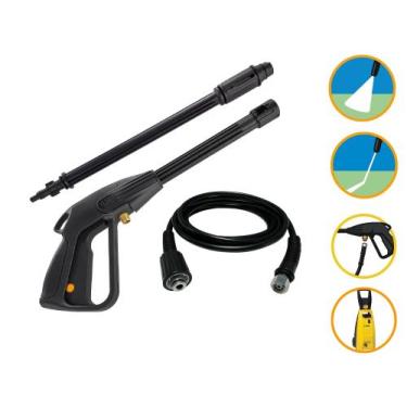 Imagem de Kit Mangueira 5mt Pistola Lança Original Lavor Express Plus