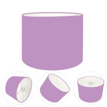 Imagem de Cúpula Abajur Cilíndrica Cp-8013 Ø30x30cm Lilás