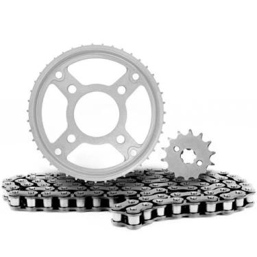Imagem de Kit Relação Transmissão Moto Cinquentinha Shineray Phoenix 50 - MHX