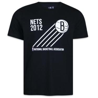 Imagem de Camiseta New Era NBABrooklyn Nets Core Masculino-Masculino