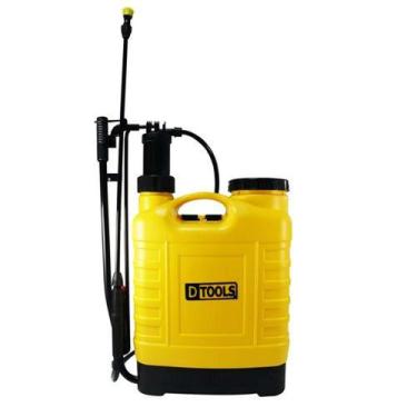 Imagem de Pulverizador Costal 12 Litros com Alavanca e 4 Bicos - DTOOLS