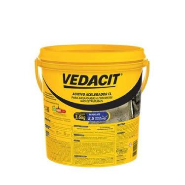 Imagem de Aditivo Acelerador de Cimento Rapidíssimo 3,6kg - Vedacit