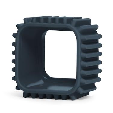 Imagem de Time Timer Capa protetora removível para temporizador visual MOD – Capa de silicone carvão para proteção contra quedas – Divertida e resistente, design de pneu para salas de aula, crianças