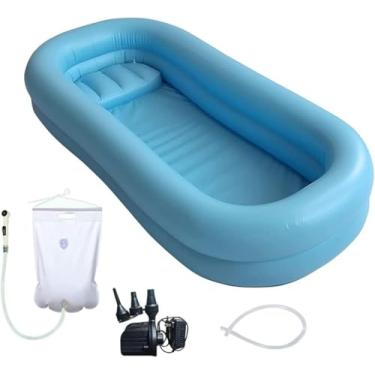 Imagem de Pvc Inflável Médico Portátil Para Idosos Idosos Com Deficiência Pacientes Acamados Deficientes Com Bomba De Ar Elétrica Bolsa De água Travesseiro De Ar