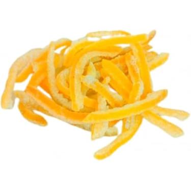 Imagem de CASQUINHA DE LARANJA CRISTALIZADA 500G