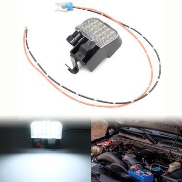 Imagem de Conjunto de luz sob o capô LED para Chevy Silverado/GMC Sierra 1500 2500 3500 3500 xenon branco led capô kit de lâmpada com arnês OEM GM 12450086 5722759