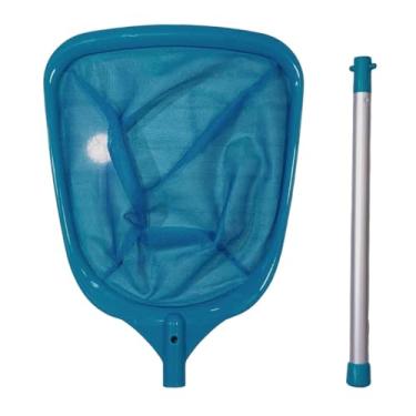 Imagem de Bothyi Suprimentos de limpeza para skimmer de piscina, remoção de folhas e detritos, rede de limpeza para piscinas subterrâneas e acima do solo, banheiras de, 1 Seção de Poste