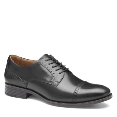 Imagem de Johnston & Murphy Sapato Oxford masculino Reeve, Preto, 46