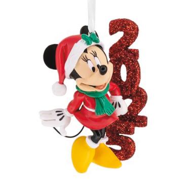 Imagem de Hallmark Enfeite de Natal Disney Minnie Mouse 2025, presentes para fãs da Disney