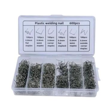 Imagem de Grampos De Solda Para Reparo De Plástico, 3000 Peças, 1200 Peças, 600 