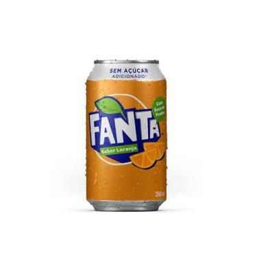 Imagem de Fanta Laranja Sem Açúcar 350ml