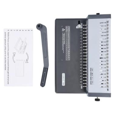 Imagem de YWBL-WH 21 Bolida Compact 250 Folhas 80g Capacidade de Ligação Máquina de Ligação de Pente Com Alça para o Tamanho A5 -A5 -Letter para Escritórios Casa