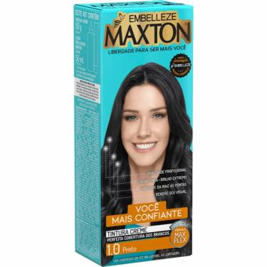 Imagem de Coloração Maxton Preto 1.0 Embelleze 50g