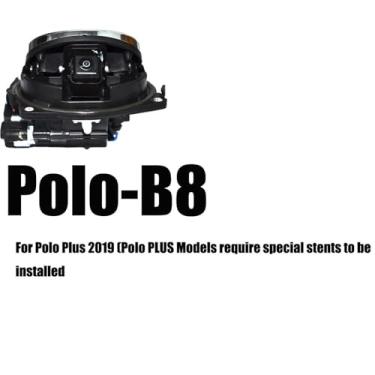 Imagem de Emblema de câmera traseira com logotipo flipping, compatível com RCD330 VW Passat B6 B7 B8 Variant GOLF 6 MK6 Arteon POLO T-Roc CC EOS(For polo 2019-,DynamicA AHD 720P)