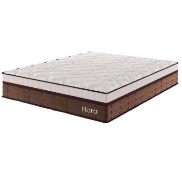 Imagem de Colchão Mola Ensacada Queen Size 36x158x198cm Flora Bombom - Casa Giulia