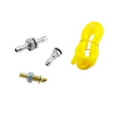 Imagem de URIMPAVIDO 4PCS RC Boat Water Cooling Set Water Outlet Nozzle Water Inlet Pick Up Nipple Faucet with Water Cooling Tube for RC Boat DIY Model Ship Water Nozzle Accessories (Style 1)