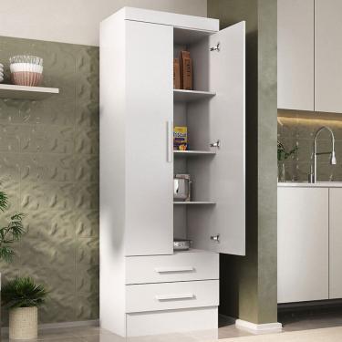 Imagem de Paneleiro Modulare 2 Portas 2 Gavetas Branco - Panorama Móveis
