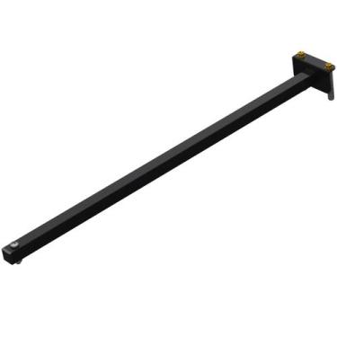 Imagem de SUPORTE REFLETOR FACHADA BANNER BRAÇO 60 cm - MULTIFORMA, Preto