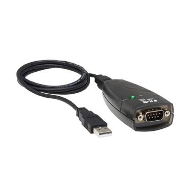 Imagem de Tripp Lite Keyspan Adaptador USB de alta velocidade para serial, PC e Mac, USB-A para DB9 RS232 macho, cabo de 0,91 metro, garantia de 3 anos (USA-19HS)
