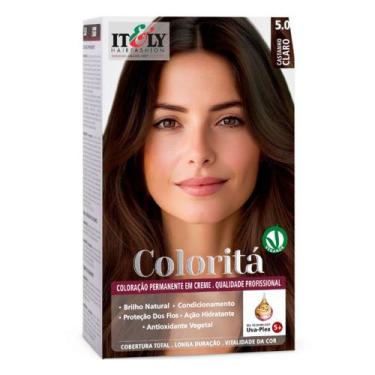 Imagem de Coloração Itely Coloritá em Creme Cor Castanho Claro 5.0