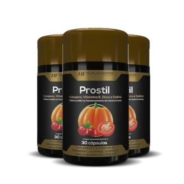Imagem de 3X Prostil Oleo Semente De Abobora 30Caps Hf Suplementos