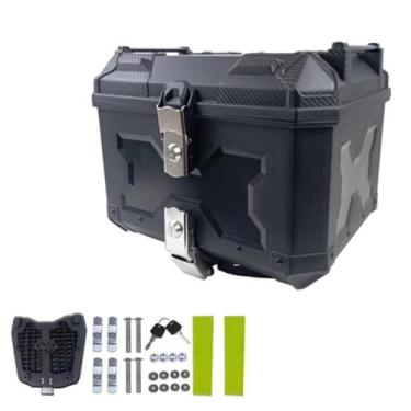 Imagem de Baú Bauleto Top Box 45 Litros Forrado Com Base Universal - LM RACE