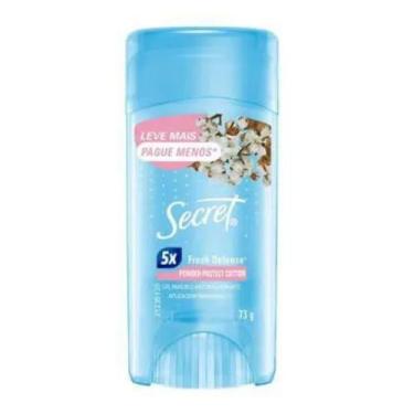 Imagem de Desodorante Antitranspirante em Gel Secret Powder Protect Cotton Femin