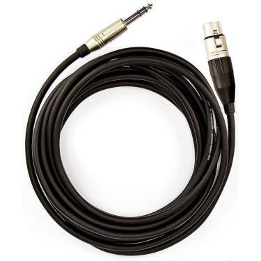 Imagem de Cabo De Microfone P10 Estéreo Para Xlr Fêmea Amphenol 1M