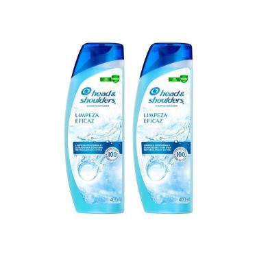 Imagem de Shampoo Head & Shoulders 400Ml Anticaspa Limpeza Eficaz- 2Un